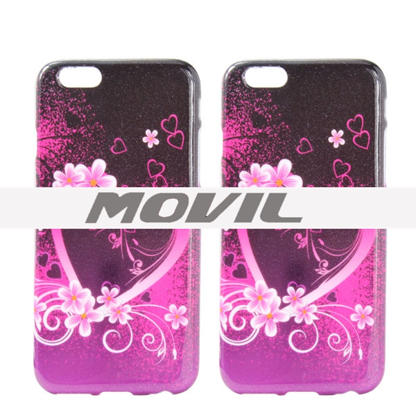 NP-2558 Funda Colorido suave TPU para Apple iPhone 6-14